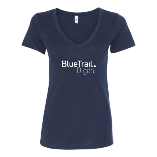 BlueTrailDigital - Next Level - Womens V-Neck 1540