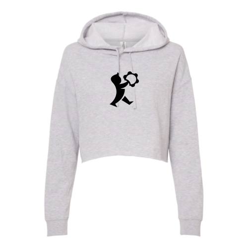 Tambourin - Independent Trading - Women's Crop Hoodie