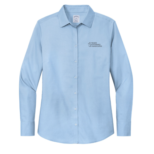 MGA - Brooks Brothers Women's Wrinkle-Free Stretch Nailhead Shirt BB18003