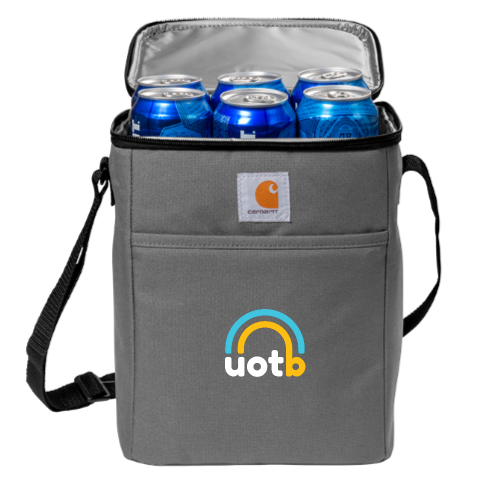 Umbrellas On The Beach - Carhartt Vertical 12-Can Cooler