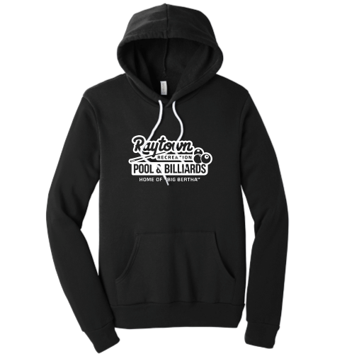 RaytownRecreationPoolAndBilliards - Unisex Poly Cotton Hooded Pullover Sweatshirt