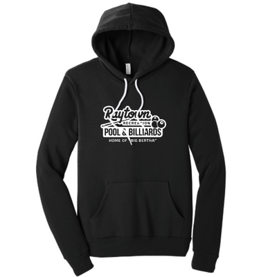 RaytownRecreationPoolAndBilliards - Unisex Poly Cotton Hooded Pullover Sweatshirt