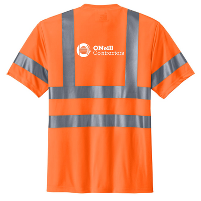 O'NeillContractors - CornerStone ANSI 107 Class 3 Short Sleeve Snag-Resistant Reflective T-Shirt
