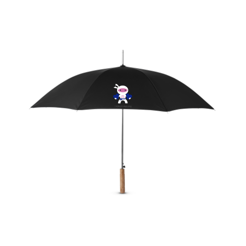 NiceNinjasMerch - Wood Handle Stick Umbrella
