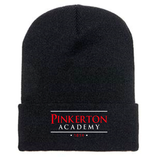 PinkertonAcademy - Adult Cuffed Knit Beanie v1