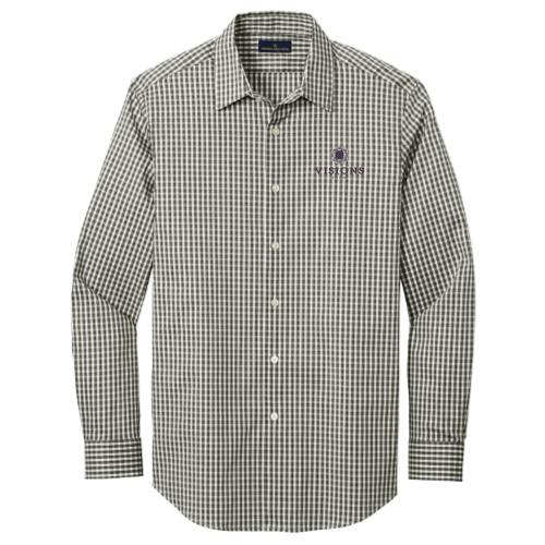 SDVisions - Brooks Brothers Tech Stretch Patterned Shirt "Eye Care"