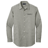 SimplyBrokerage - BrooksBrothers - Men's Tech Stretch Pattern Shirt v2