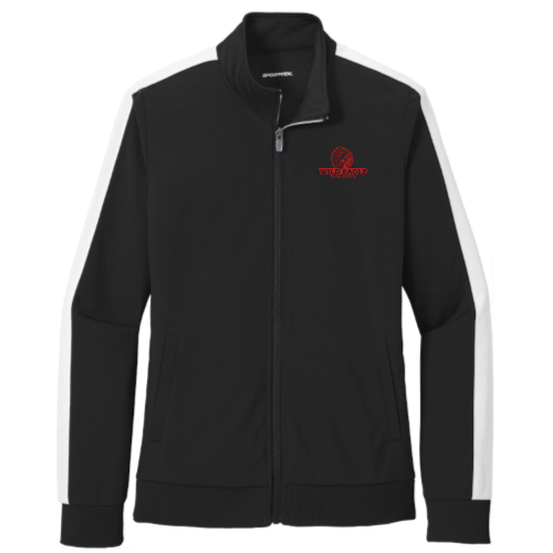 WildEagleSaloon - Sport-Tek Tricot Sleeve Stripe Track Jacket