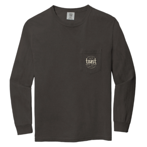 ToastCoffeeHouse - Long Sleeve Pocket T-Shirt - v1