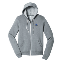 BMIL - Unisex Sponge Fleece Full-Zip Hooded Sweatshirt