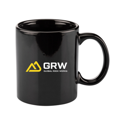 GlobalRockWorks - 11oz Basic C Handle Ceramic Mug