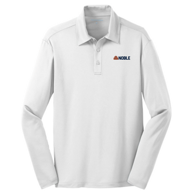 NobleTX - Port Authority Silk Touch Performance Long Sleeve Polo - v1