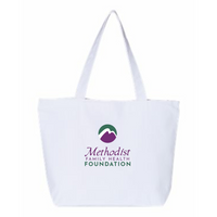 MethodistFamily - 24.5L Canvas Zippered Tote