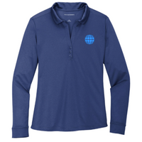 Atlas Mobility - Port Authority Ladies Silk Touch Performance Long Sleeve Polo v2