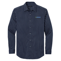 Navy Blazer/ White Grid Check