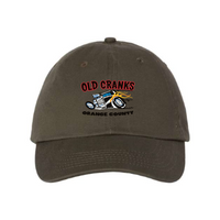 OldCranks - Adult Bio-Washed Unstructured Cap v1