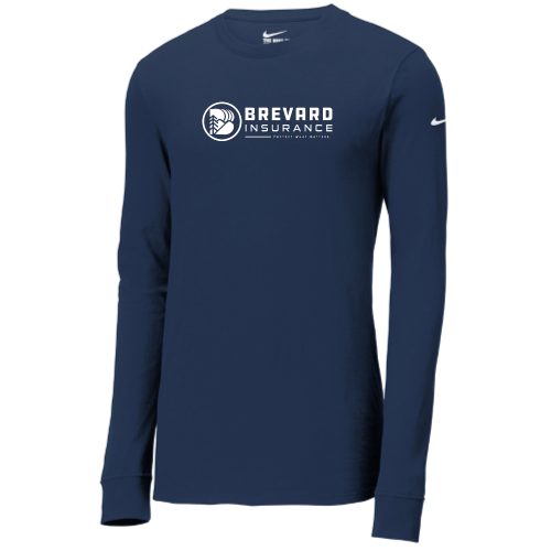 BrevardInsurance - Nike Dri-FIT Cotton/Poly Long Sleeve Tee