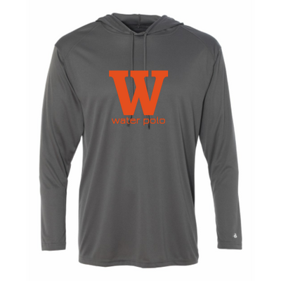 WestwoodWaterPolo - B-Core Long Sleeve Hooded T-Shirt