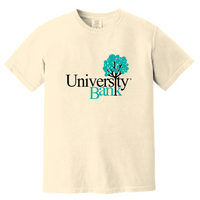 University Bank Unisex Garment Dyed T Shirt
