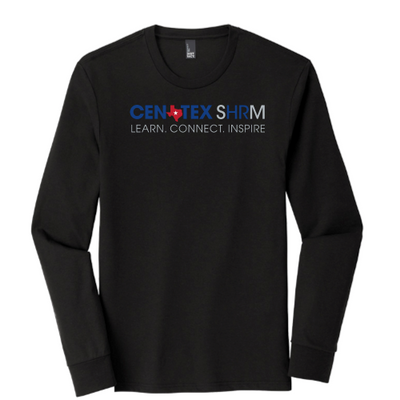 CentexSHRM - District Made Mens Perfect Tri Long Sleeve Crew Tee v2