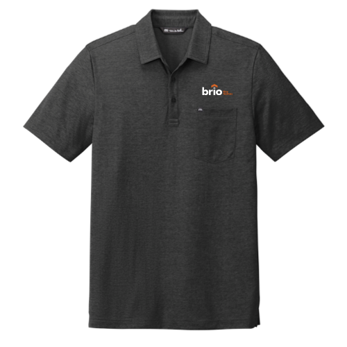 BrioTinyHomes - TravisMathew Oceanside Heather Pocket Polo - v1