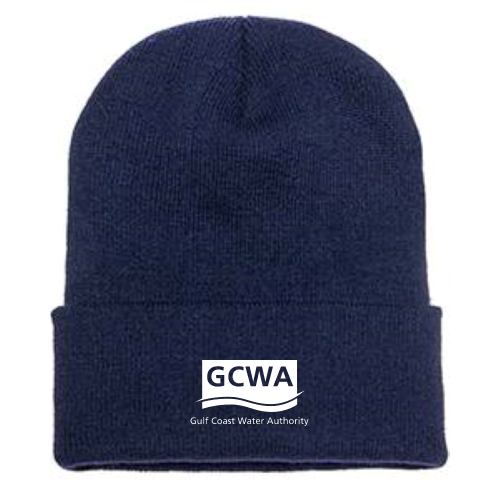 GulfCoastWaterAuthority - Cuffed Knit Beanie