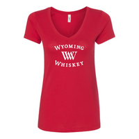WyomingWhiskey - Next Level - Womens V-Neck 1540