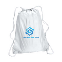 Switchboard, MD - Large Drawstring Backpack