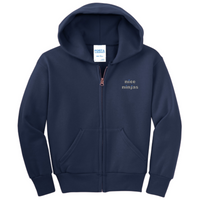 NiceNinjasMerch - Port & Company Youth Full-Zip Hooded Sweatshirt
