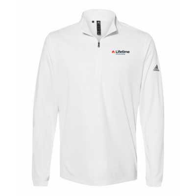 Lifetime - Lightweight Quarter-Zip Pullover - White
