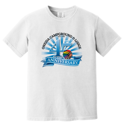 Oneida Campground and Lodge - Unisex Comfort Colors Vintage Tee