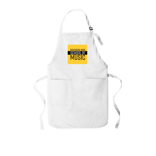 USMSoM - Port Authority Full-Length Two-Pocket Bib Apron