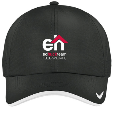 EdHuckTeam - Dark Gray Nike Dri-FIT Perforated Performance Cap