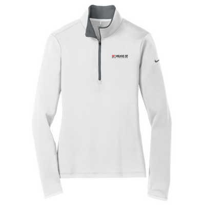 Sit Means Sit - Nike Golf Ladies Dri-FIT Stretch 1/2-Zip Cover-Up