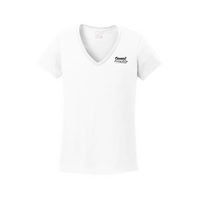 Cornwall Plumbing & Heating - Gildan Ladies Heavy Cotton 100% Cotton V-Neck T-Shirt