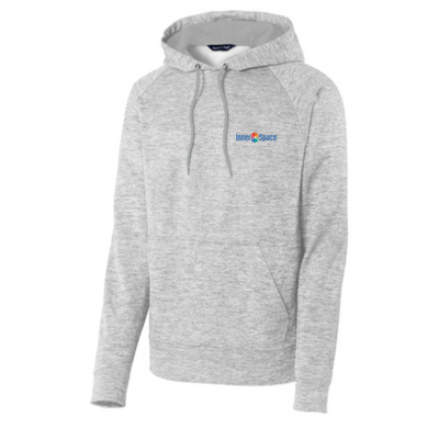 Innerspace Sport-Tek PosiCharge Electric Heather Fleece Hooded Pullover