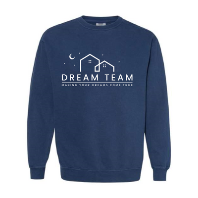 DreamTeamHomes - Pigment-Dyed Crewneck  Sweatshirt v2