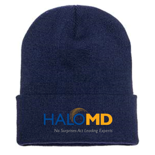 HaloMD - Adult Cuffed Knit Beanie v1