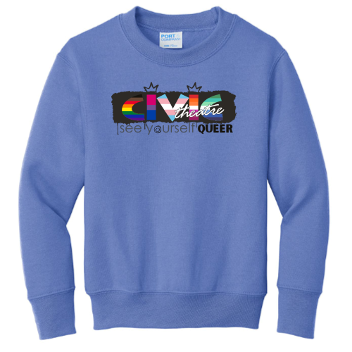 CivicTheatre - Port & Company Youth Crewneck Sweatshirt