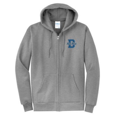 DoralRedRock - Port & Company Classic Full-Zip Hooded Sweatshirt