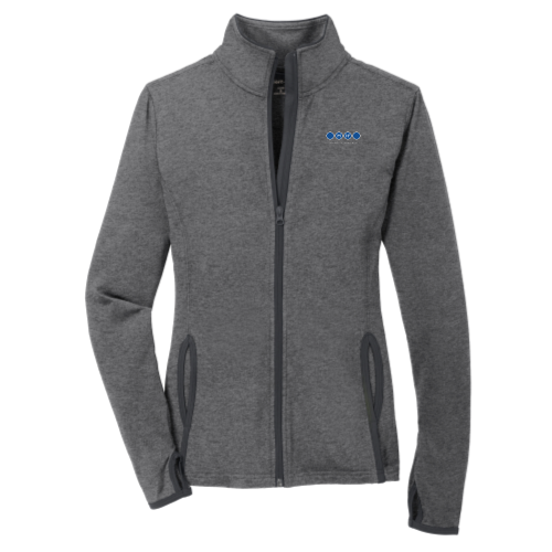 MH2 - Sport-Tek Ladies Sport-Wick Stretch Contrast Full-Zip Jacket