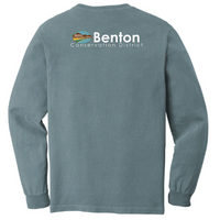 BentonCD - Unisex Garment-Dyed Heavyweight Long Sleeve T-Shirt