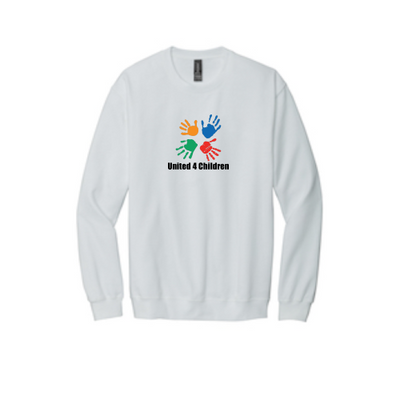 United4Children - Gildan Adult Softstyle Fleece Crew Sweatshirt