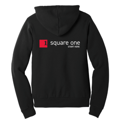 SquareOne - Unisex Poly/Cotton Hooded Pullover Sweatshirt