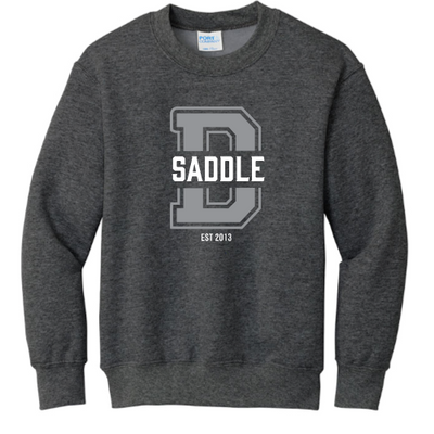 DoralSaddle 2.3 Port & Company Youth Crewneck Sweatshirt