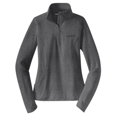 CurrentHR Sport-Tek Ladies Sport-Wick Stretch 1/2-Zip Pullover