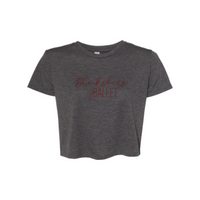 BlacksburgBallet - Ladies Flowy Cropped T-Shirt