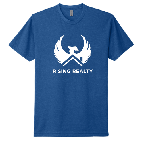 RisingRealty - Next Level Unisex CVC T-Shirt
