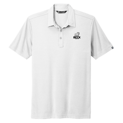 BeckJuniorHigh - TravisMathew - Men's Oceanside Solid Polo - White