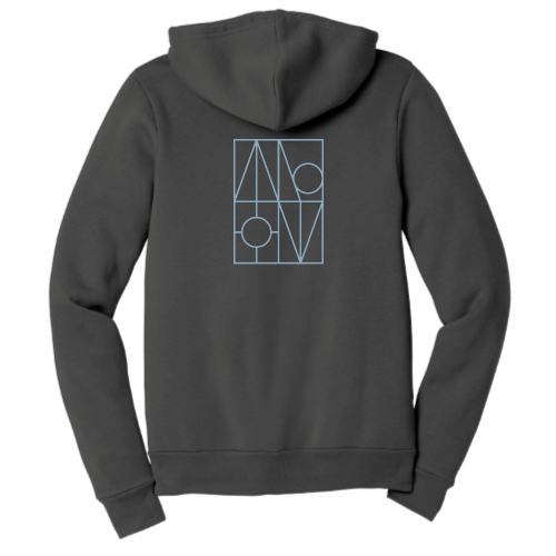 LHD - Unisex Sponge Fleece Full-Zip Hooded Sweatshirt
